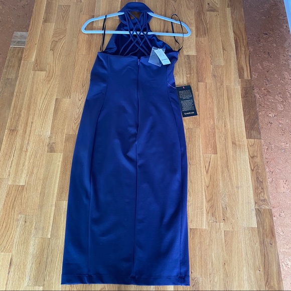 bebe Mock Neck Midi Dress - Picture 4 of 9